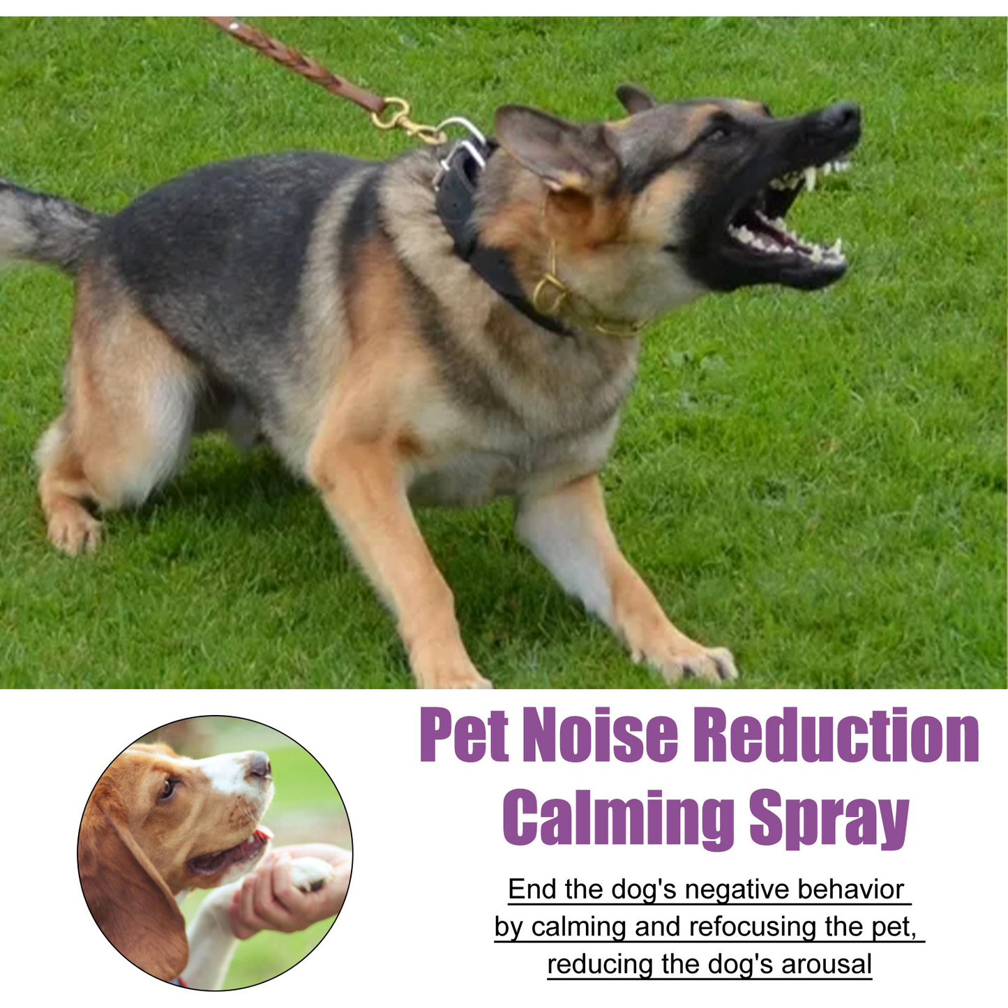Pet Noise Reduction Calming Spray, Prevent Stress Soothe Pet Calm Mood Reduce Pet Noise Spray